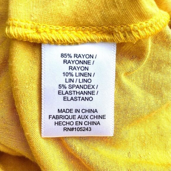 Bobeau Cross Back Tee - Picture 7 of 8